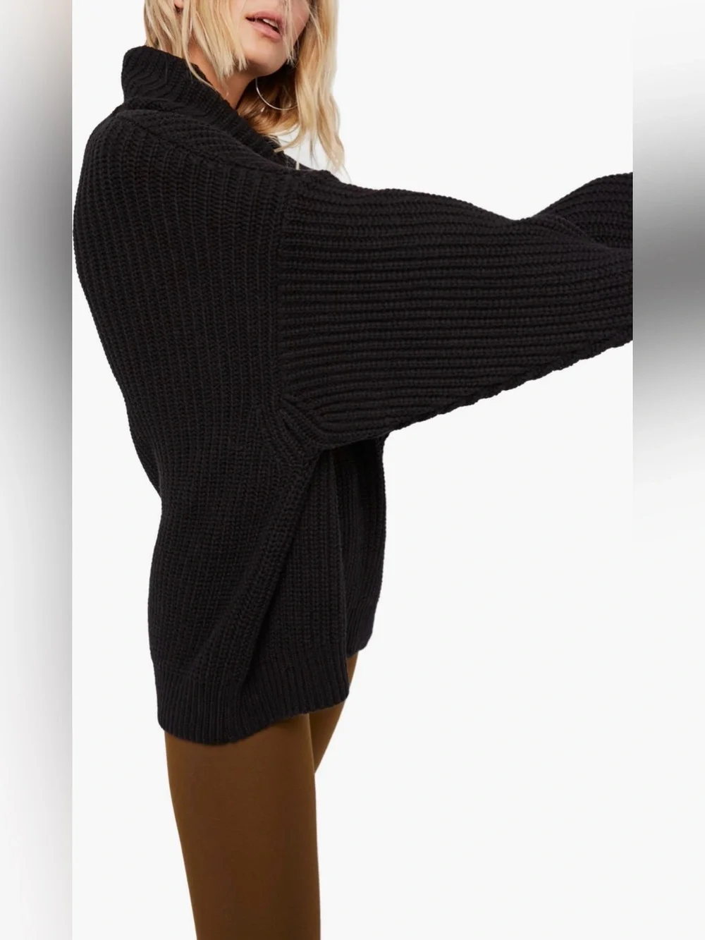 Free People Swim Too Deep Turtleneck Sweater